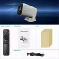 HY320 MAX High-Quality 400ANSI Projetor para Casa for Immersive Gaming Experience and Cinema Atmosphere HY321-White