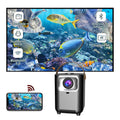 H3 home theater projector wall-throwing HD 1080p new portable grey