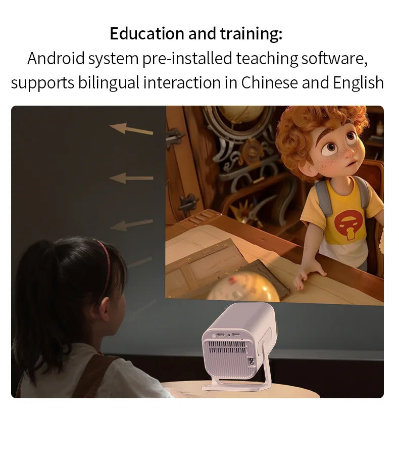 XH269 projector 1080P high definition 4K home theater wall projection portable projector