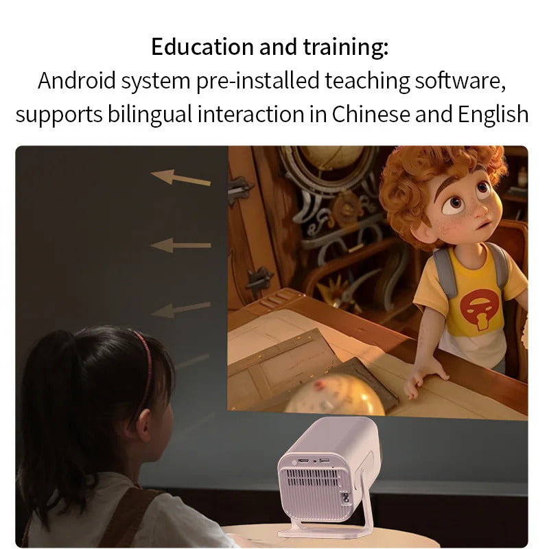 XH269 projector 1080P high definition 4K home theater wall projection portable projector