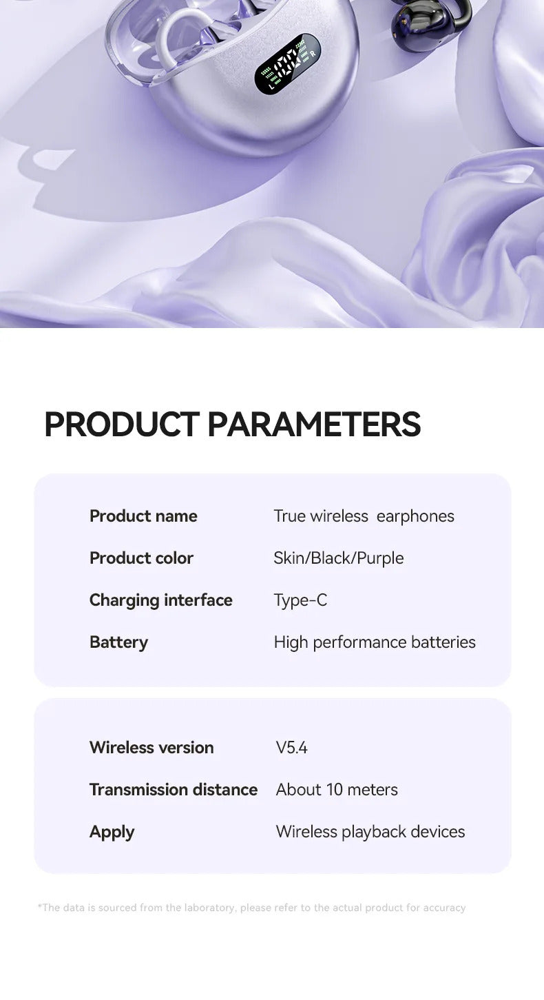 M79 popular translation Bluetooth headset clip-on high-quality bone conduction wireless Bluetooth headset