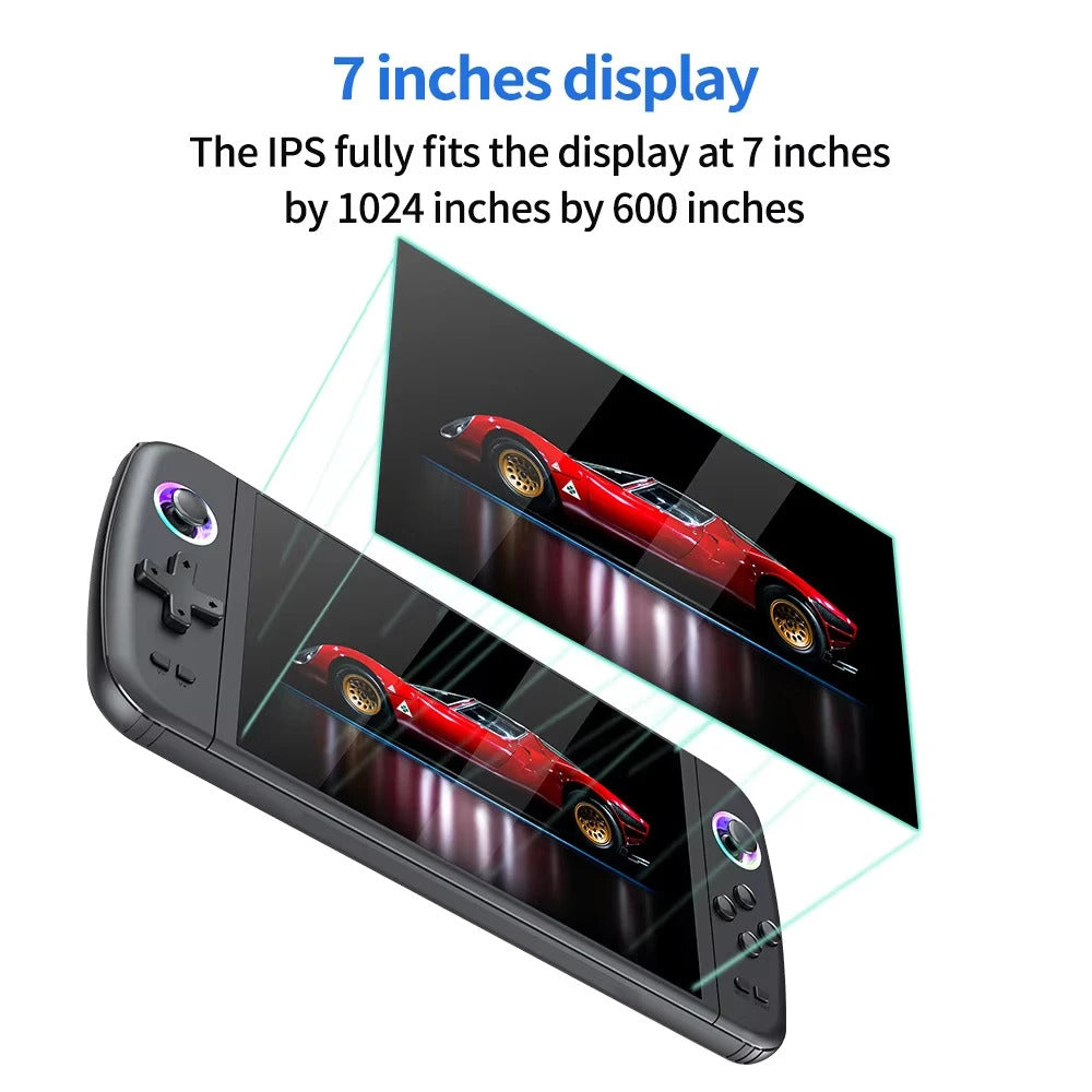 M27 Handheld Game Console 7.0 Inch Big Screen 64GB 20000+Games Portable Pocket Retro Handheld Video Game Console LINUX