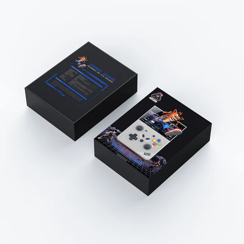 M18 64G/128G Handheld Game Console 20000+/30000+Game 4.3in LCD Screen Retro Video Game Console Birthday Gifts for Boys and Girls