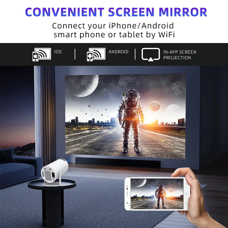 Hot HY300 with Game Projector Home Cinema Outdoor Projectors Mini Portable Android Mobile Phone