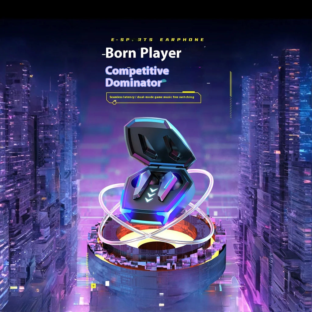 Wireless Fitness In Ear Headphone Wireless Earphones Smart Touch Call Meeting Headphones Bluetooth Earbuds Noise Gaming Earbuds