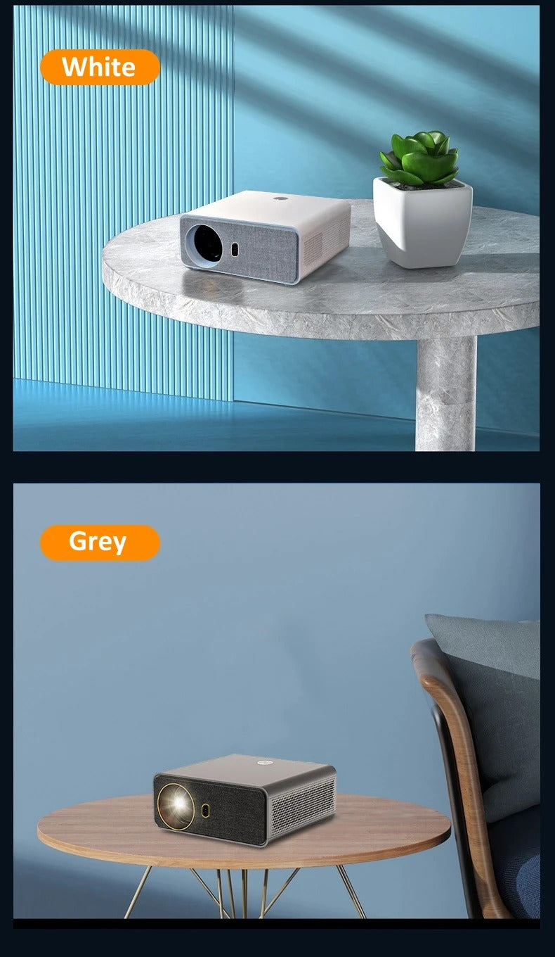 X1 HD Movie Projector 600ANSI Lumens 1080P Support 4K Video Auto-Focus Android Home Theater WiFi Beamer For Homestay Hotel