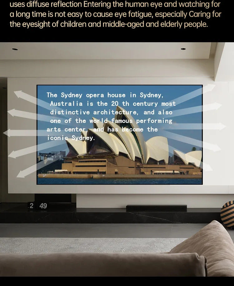 H3 home theater projector wall-throwing HD 1080p new portable