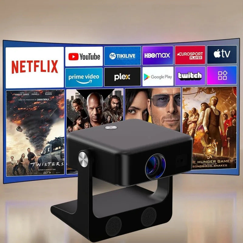 Popular D1projector home autofocus wifi genuine NETFLIX portable smart projector