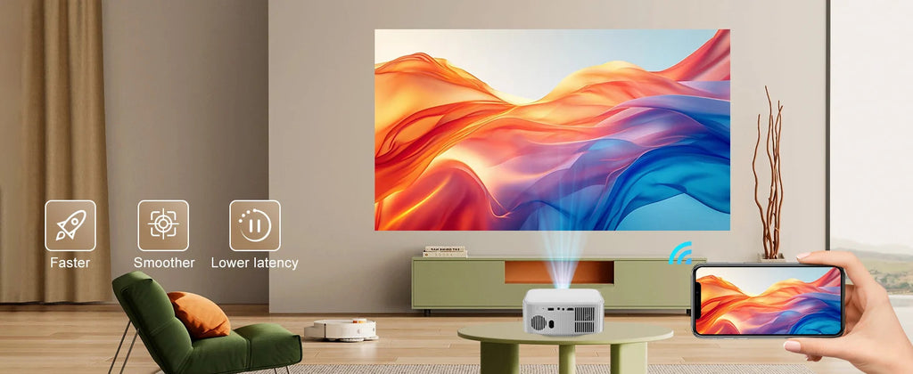 Salange Netflix Officially Licensed Android 13 P92MAX Smart 4K Projector 1080p Native Dual WiFi BT5.2 12000L Elec Focus HD Movie