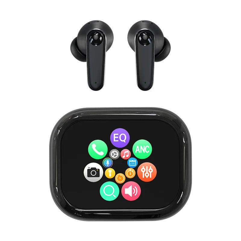 New ai headphones c11 bluetooth translation headphones in-ear charging compartment ows adjustable angle ear-hook sports headphon