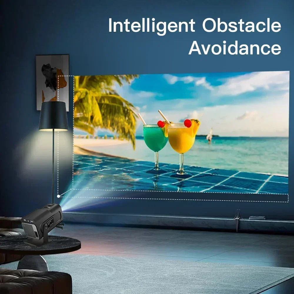 HY320 MAX High-Quality 400ANSI Projetor para Casa for Immersive Gaming Experience and Cinema Atmosphere