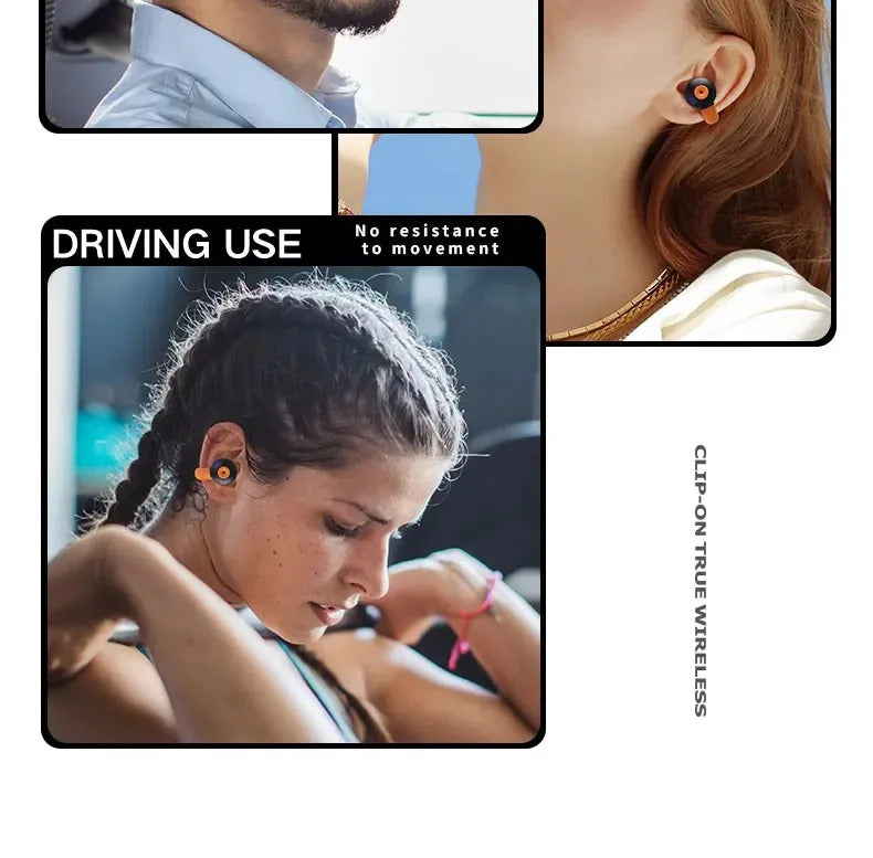New Portable Mini Earphones Bluetooth 5.3 Earburd Wireless Headphone ENC LED SCREEN HiFi Stereo With Charging Box Gaming