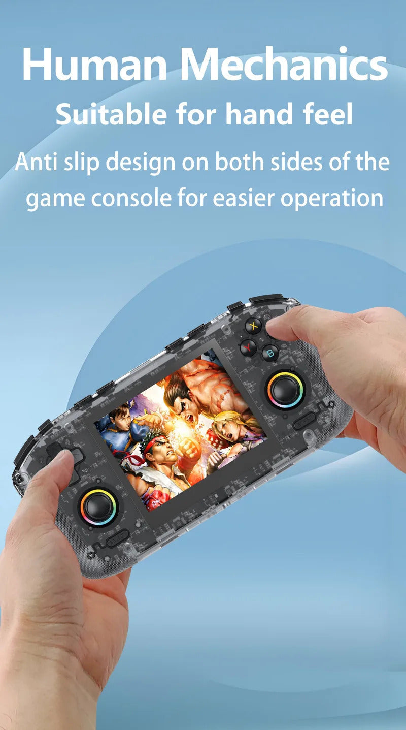 Rk35h Handheld Game Console Game Console Open-Source Portable Psp-Like High-Definition Display Supports Online Two-Player Combat