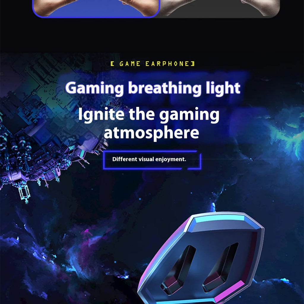 Wireless Fitness In Ear Headphone Wireless Earphones Smart Touch Call Meeting Headphones Bluetooth Earbuds Noise Gaming Earbuds