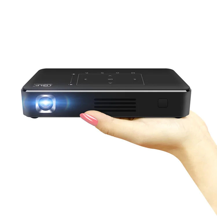 Custom Logo P10II 150 Lumen DLP Display 200 Inch Screen 3D FHD 4K Portable Overhead Projector with USB Port