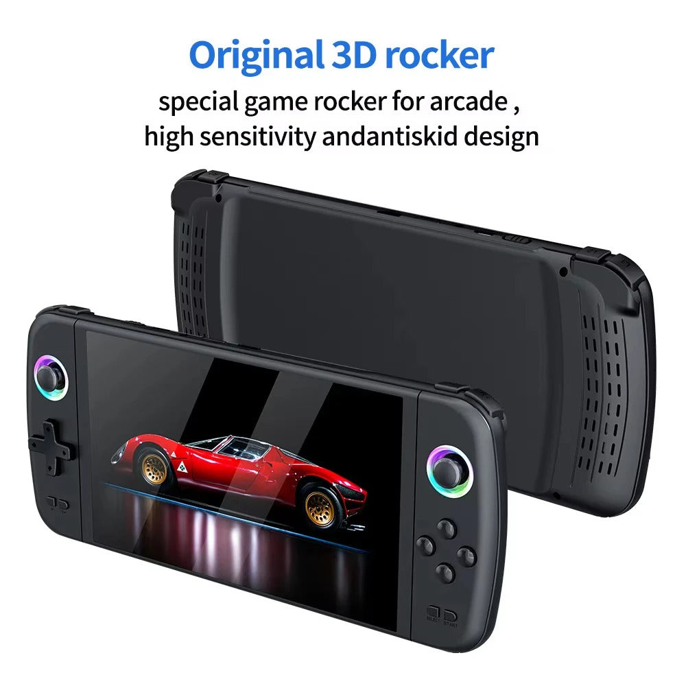 M27 Handheld Game Console 7.0 Inch Big Screen 64GB 20000+Games Portable Pocket Retro Handheld Video Game Console LINUX