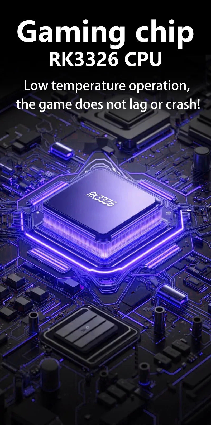 Rk35h Handheld Game Console Game Console Open-Source Portable Psp-Like High-Definition Display Supports Online Two-Player Combat